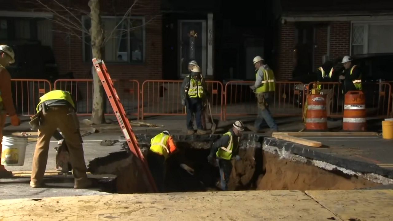 Brooklyn Sinkhole Update Water and Electricity Restored, Safety